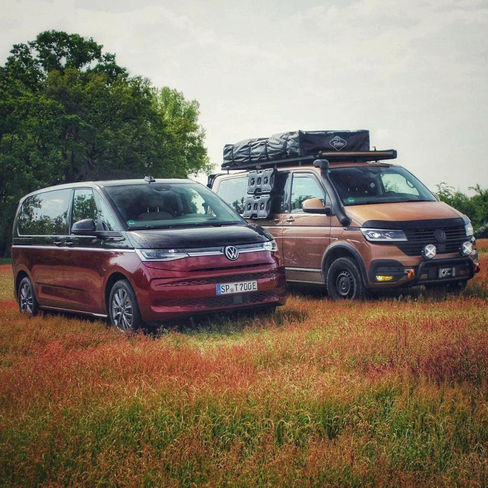 6.1 vs 7 — Volkswagen Multivan (T6.1), 2 л, 2021 года | наблюдение | DRIVE2