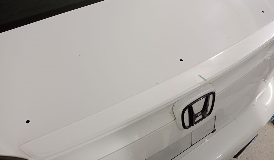 Ну и засверились — Honda Civic 4D (10G)