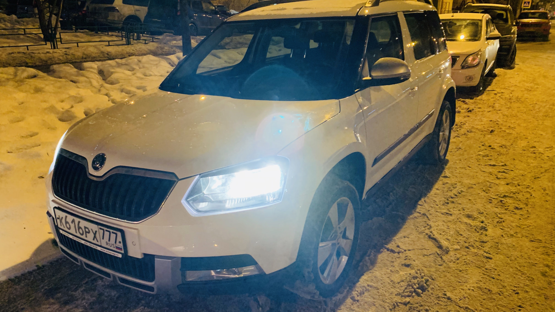 Skoda Yeti 1.8 бензиновый 2015 | Белый каблучок на DRIVE2