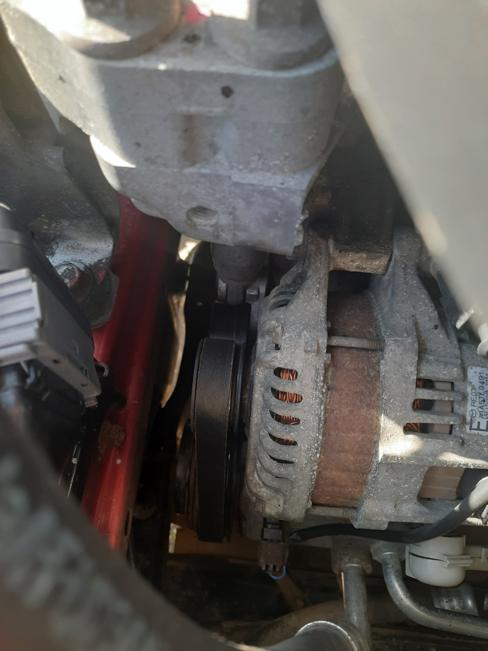 Ремень от нексии на мазду 6 gj — Mazda 6 (3G) GJ, 2 л, 2013 года ...