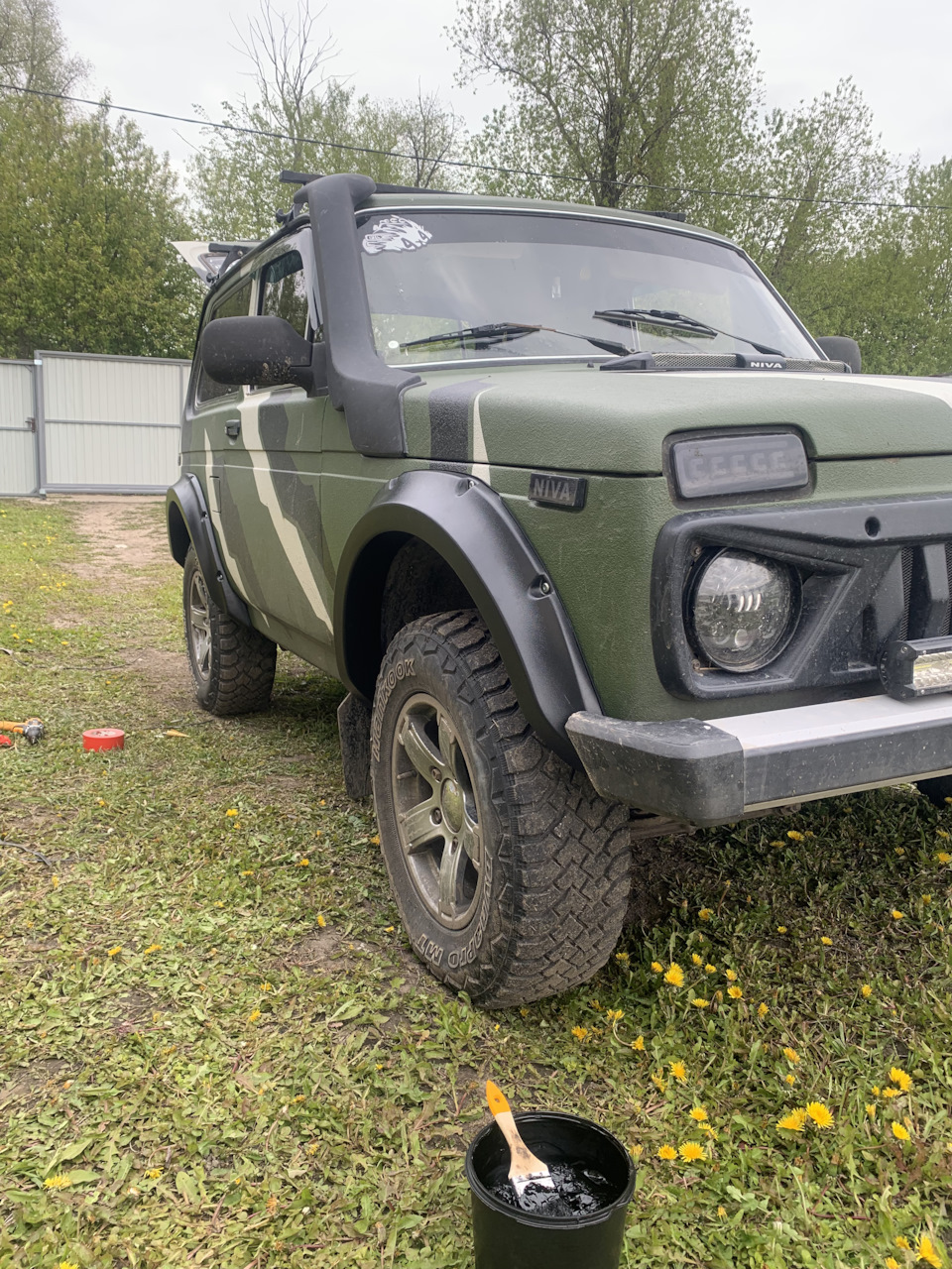 Фандера или расширители арок! — Lada 4x4 3D, 1,7 л, 1997 года | аксессуары  | DRIVE2