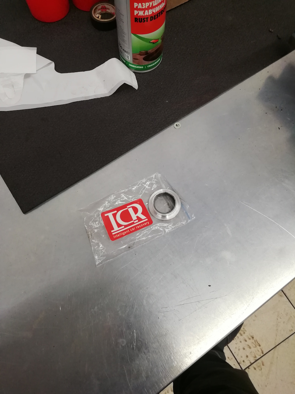 Втулка в рейку — Honda Civic 4D (8G), 1,8 л., 2007 года | своими руками ...