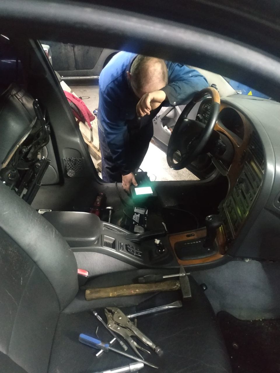 Привязываем. — Saab 9-5 (1G)