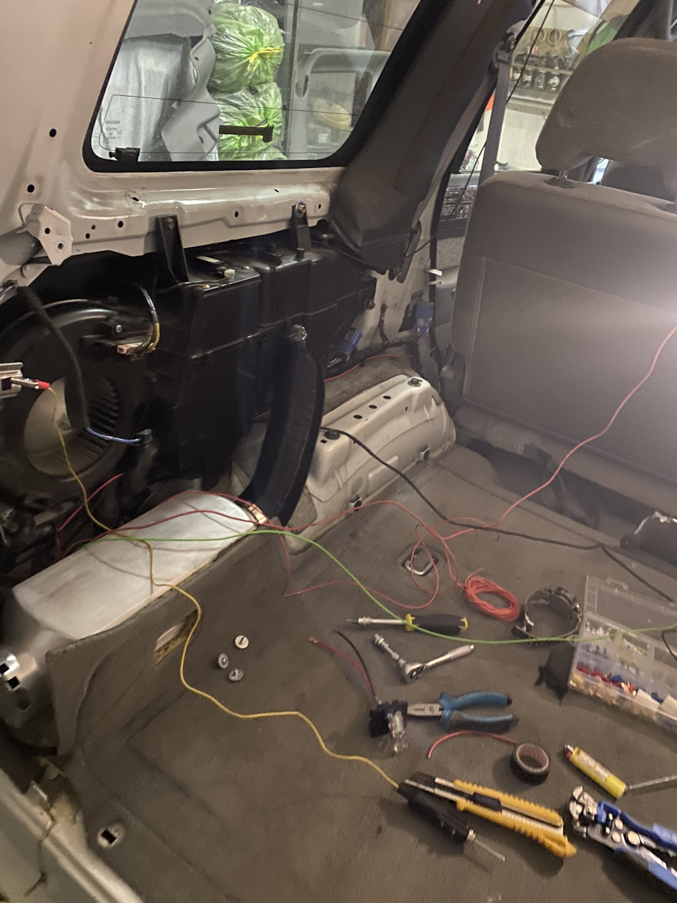 Установка сухого фена — Nissan Safari (Y61), 4,2 л, 1999 года | тюнинг ...