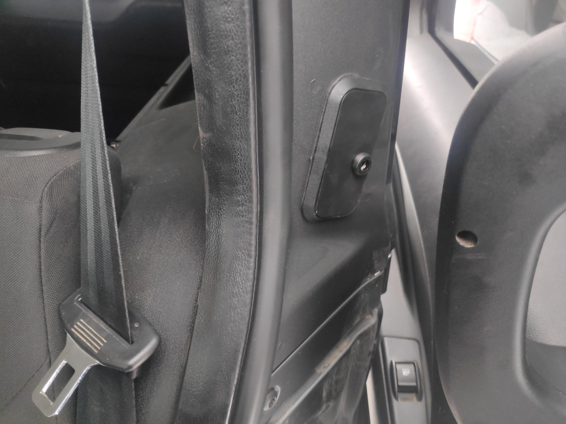 Блокировка двери при заправке. — FIAT Doblo (2G), 1,4 л, 2019 года ...