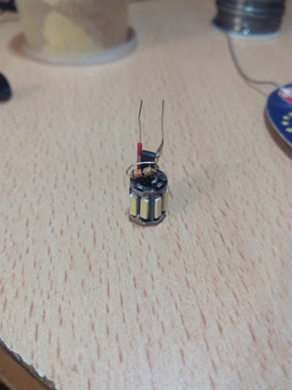 Переделка светодиодов в габариты — Hyundai Solaris, 1,4 л., 2011 года ...