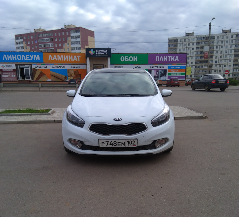 Фары в стиле GT. Покраска масок. — KIA Ceed (2G), 1,6 л, 2013 года |  стайлинг | DRIVE2