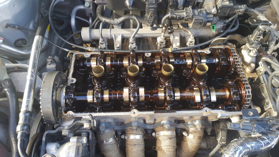 Загнуло клапана на hyndai accent gn2 — Hyundai Accent (2G), 1,5 л, 2009 ...