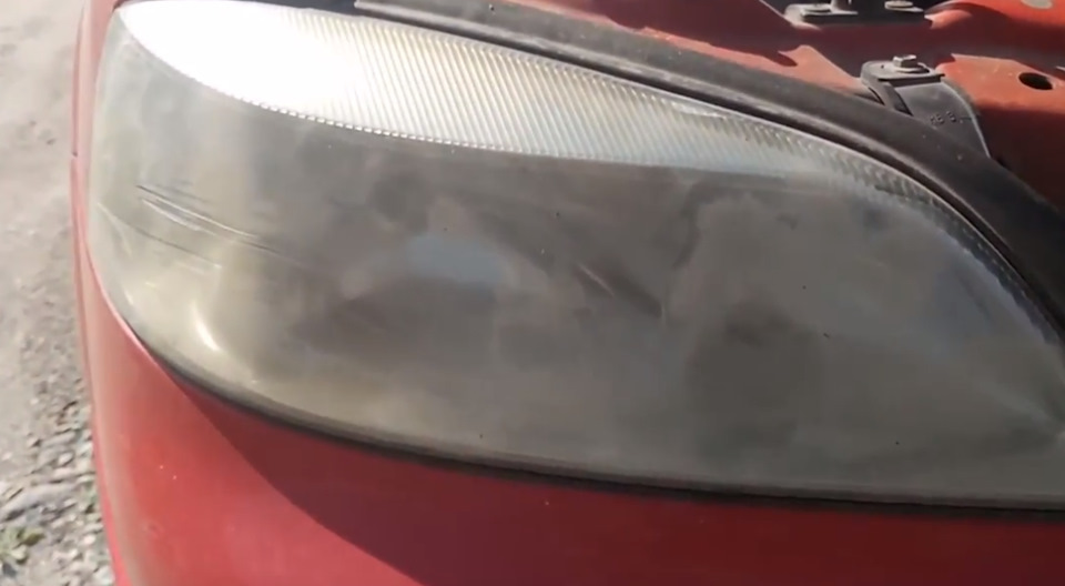 Как восстановить фары на любом авто. — Opel Astra G, 1,6 л., 2001 года ...