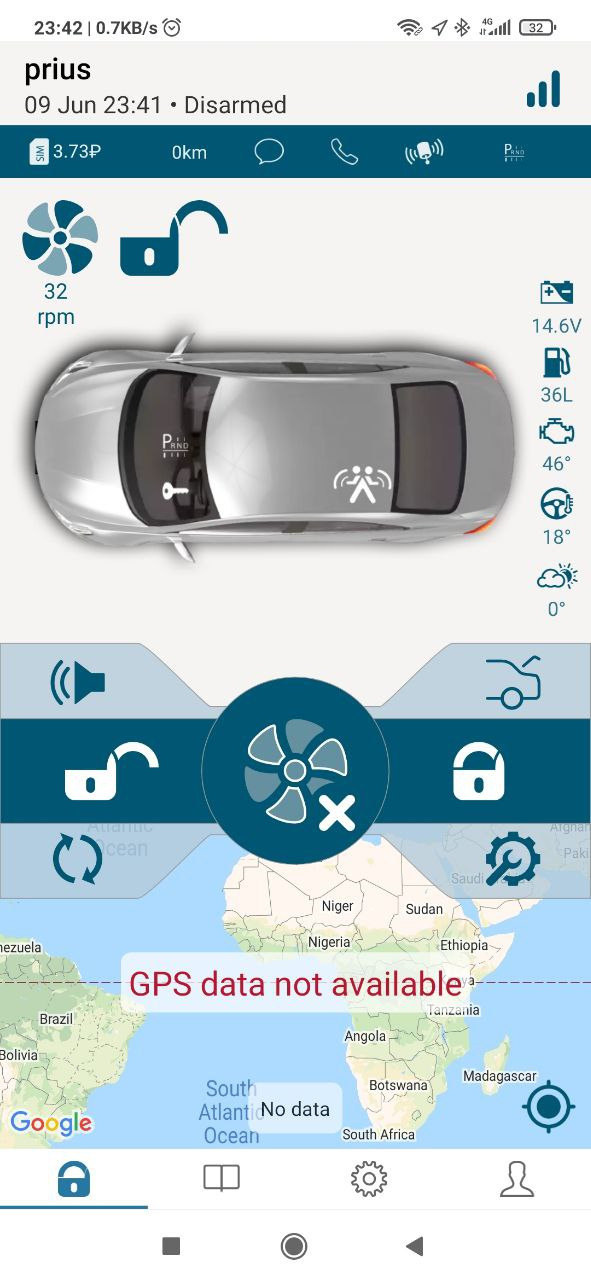 Обновление прошивки pandora 2021.06.02 — Toyota Prius (20), 1,5 л, 2008 ...