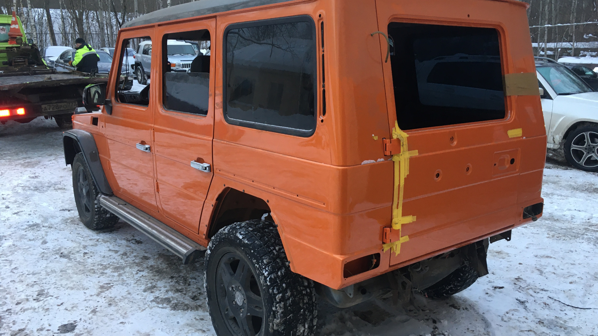 Mercedes-Benz G-Class (W463) 3.2 бензиновый 1997 | Геля на DRIVE2