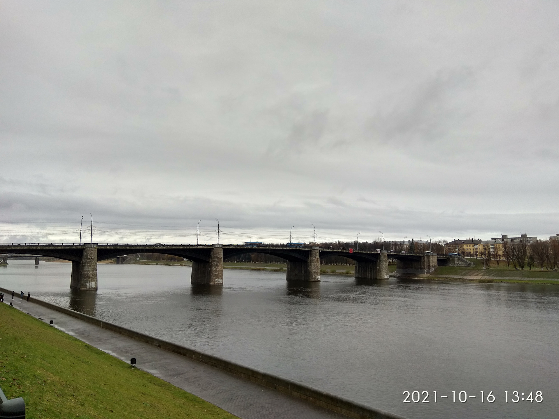 Тверь старица завтра. Нововолжский мост. Трасса Старица Ржев