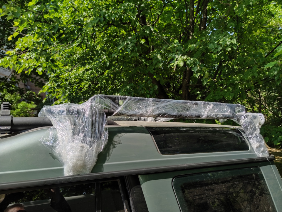 Оригинальный короткий багажник на крышу . — Land Rover Discovery II, 2 ...