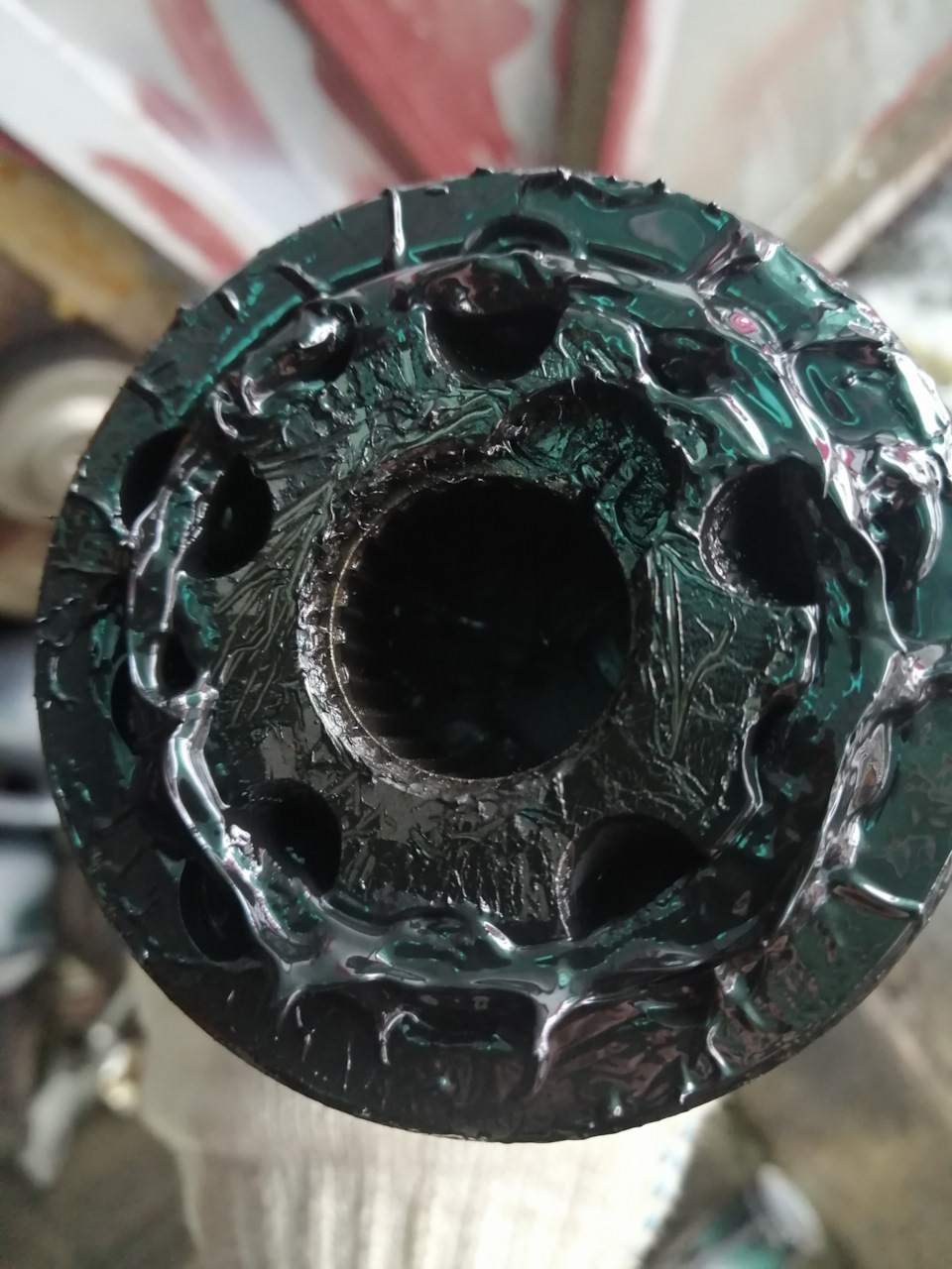 Повторная замена подвесного на кардане. — Audi A6 (C6), 3 л, 2005 года ...