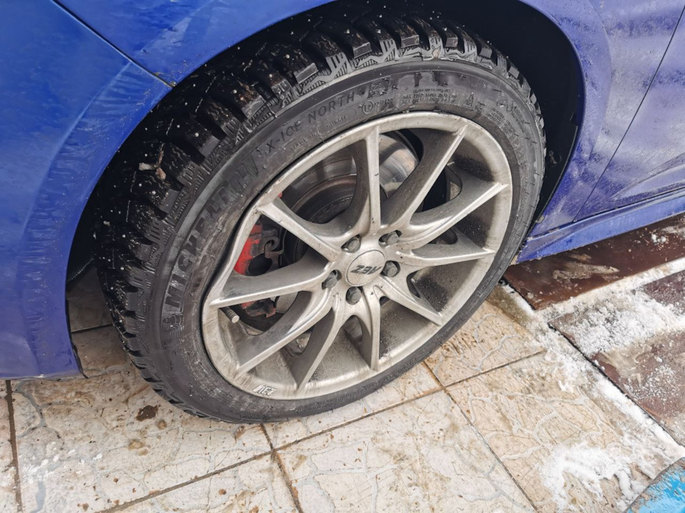 Погнул диск/антидождь/замена батареек в ключах — Ford Focus III ST, 2 л ...