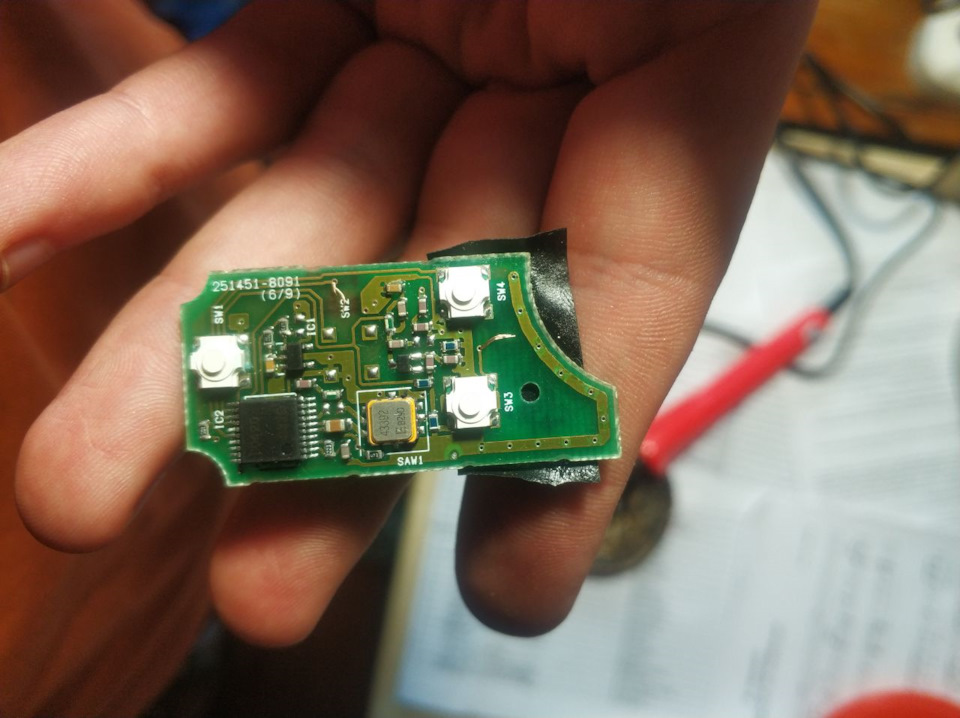 Штатная сигнализация. Демонстрация. Ремонт и разбор брелка. — Volvo S40 ...