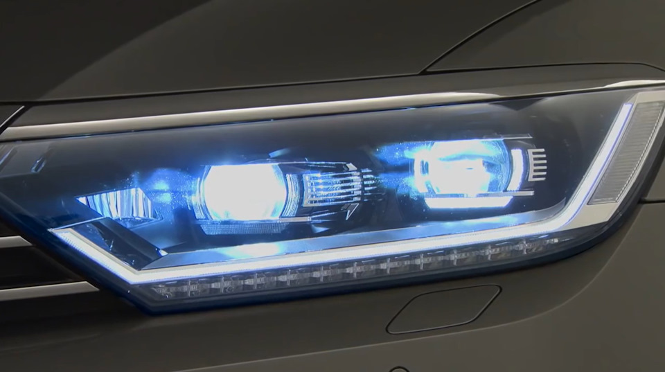 Регулювання фар Full Led (High Led). — Volkswagen Passat Variant (B8 ...