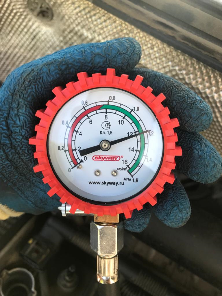 Замер компрессии CAWA 2,0 tsi — Volkswagen Tiguan (1G), 2 л, 2012 года ...