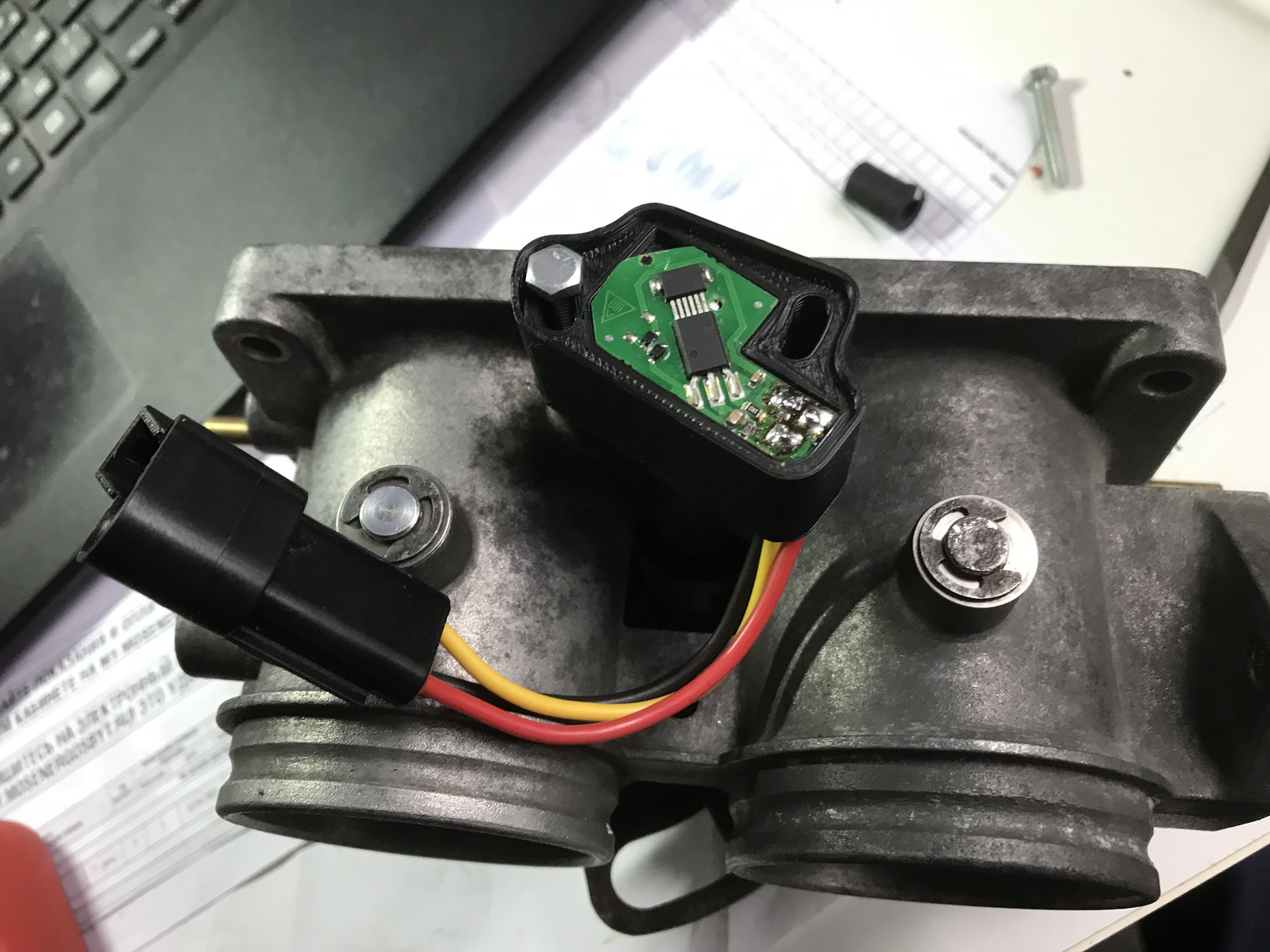 Еще ДПДЗ для EFI на базе бесконтактного от Ланос — Ford Taunus TC2, 2 л ...