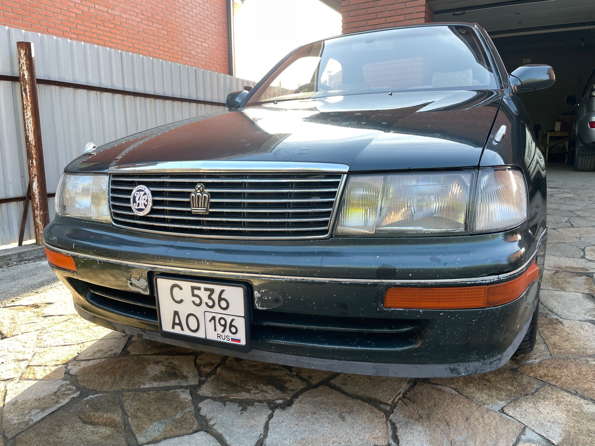 6# Подкрасил немного бампера своими руками 👌 — Toyota Crown (S140), 3 л,  1993 года | своими руками | DRIVE2