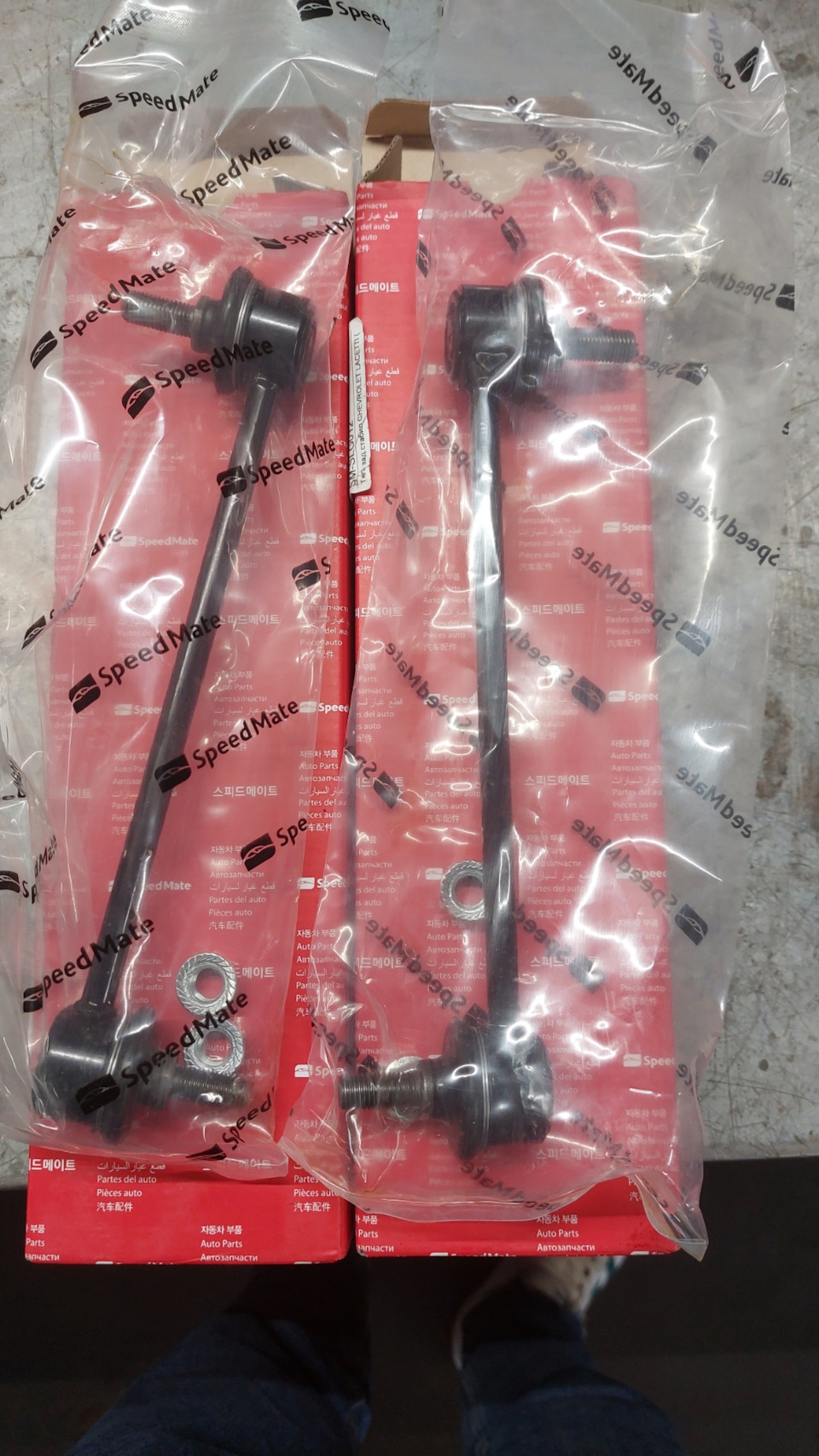 Замена стоек стабилизатора Speed Mate — Chevrolet Lacetti 5D, 1,4 л ...