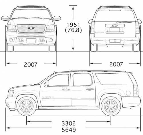 Схемы шевроле тахо. Chevrolet Tahoe габариты. Габариты Шевроле Тахо 2021. Габариты Шевроле Тахо 900. Chevrolet Tahoe 1997 чертеж.