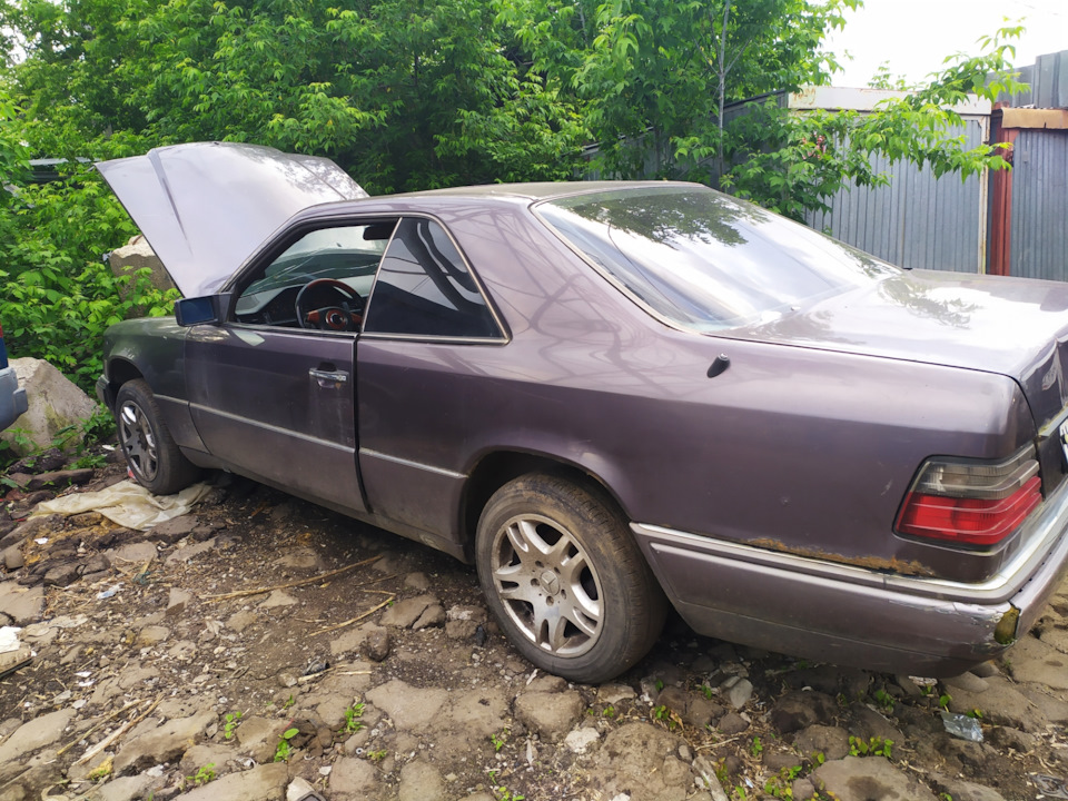 Mercedes w124 купе на разбор — Mercedes-Benz E-class (W124), 2,6 л ...