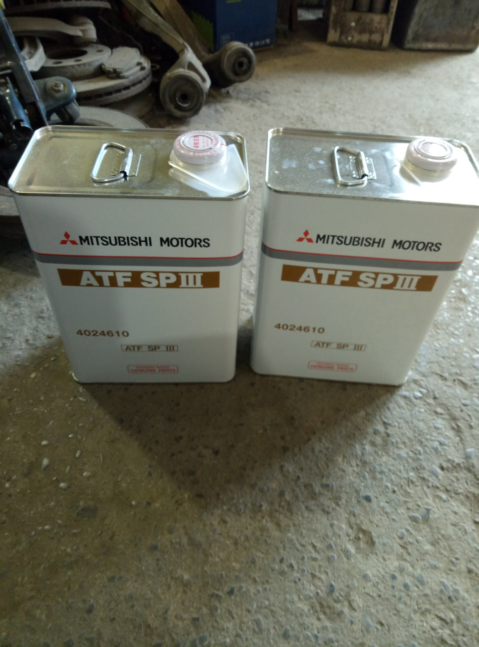 4024610 Масло трансмиссионное DiaQueen ATF SP-III, 4л Mitsubishi ...