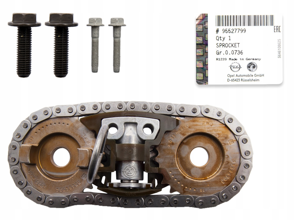 Замена цепи распредвалов B20DTH — Opel Zafira Tourer, 2 л, 2017 года ...