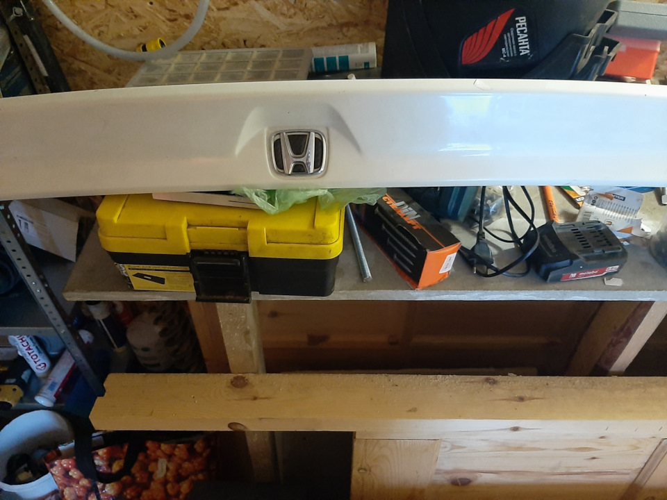 Спулер(ducktail) — Honda Accord Wagon (6G), 2,3 л, 2001 года | стайлинг ...