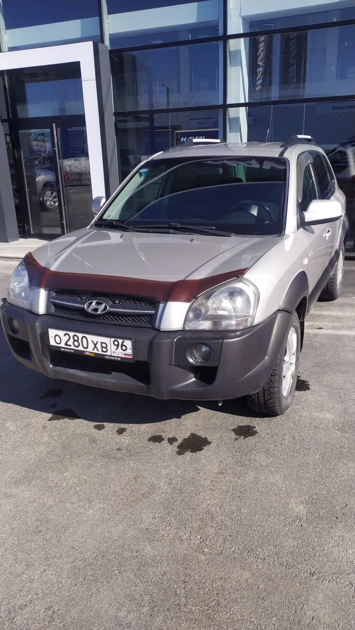 Первые 500 км — Hyundai Tucson (JM), 2,7 л, 2006 года | покупка машины |  DRIVE2