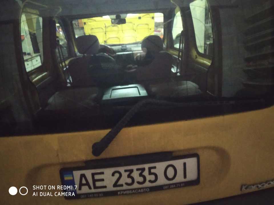 Ремонт дворника заднего стекла «Лайфхак» — Renault Kangoo (1G), 1,9 л ...