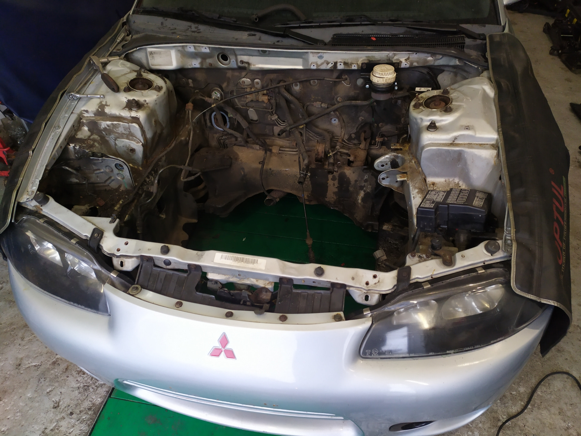 Вырвали сердце… — Mitsubishi Eclipse (2G), 2 л, 1999 года | тюнинг | DRIVE2