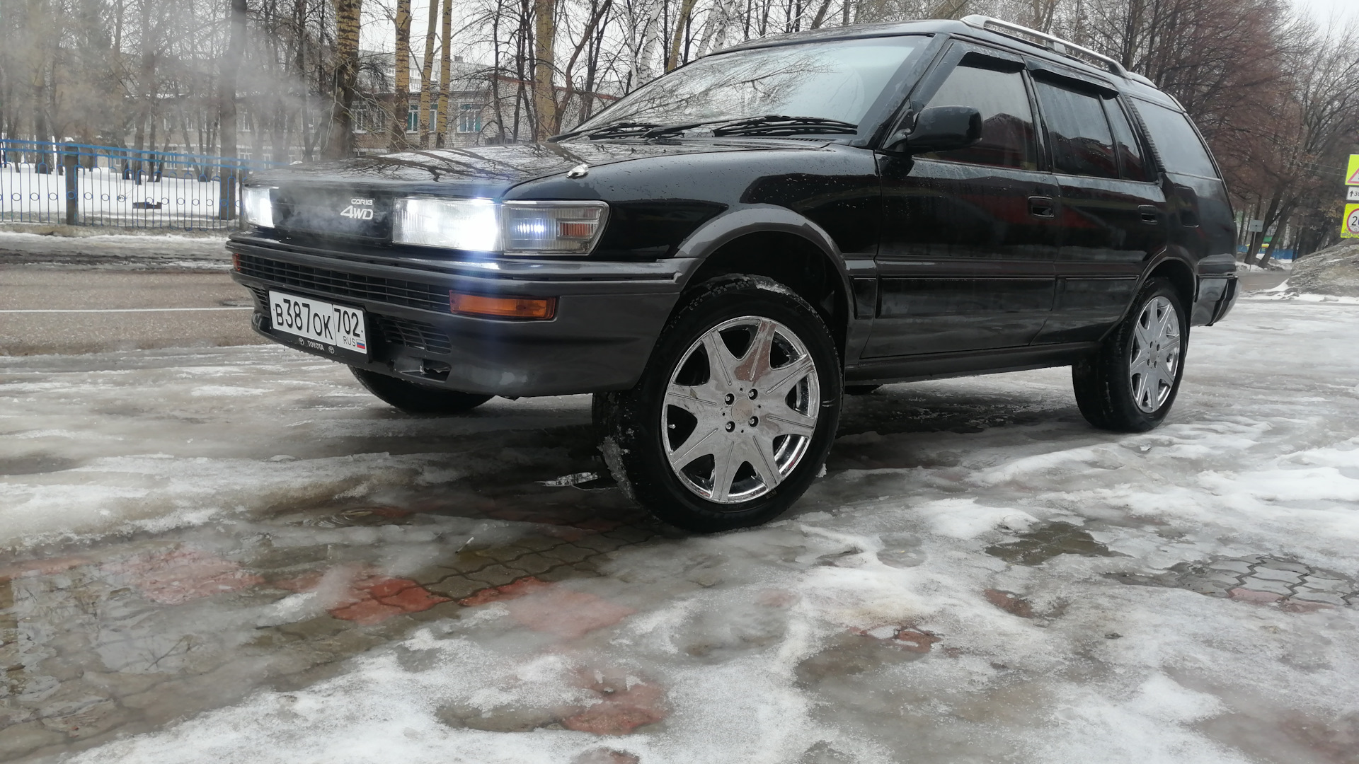 Toyota Sprinter Carib (95) 1.6 бензиновый 1991 | Кариб 1=1 на DRIVE2