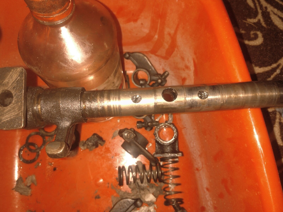 каналы забиты песком и стружкой — ГАЗ 31029