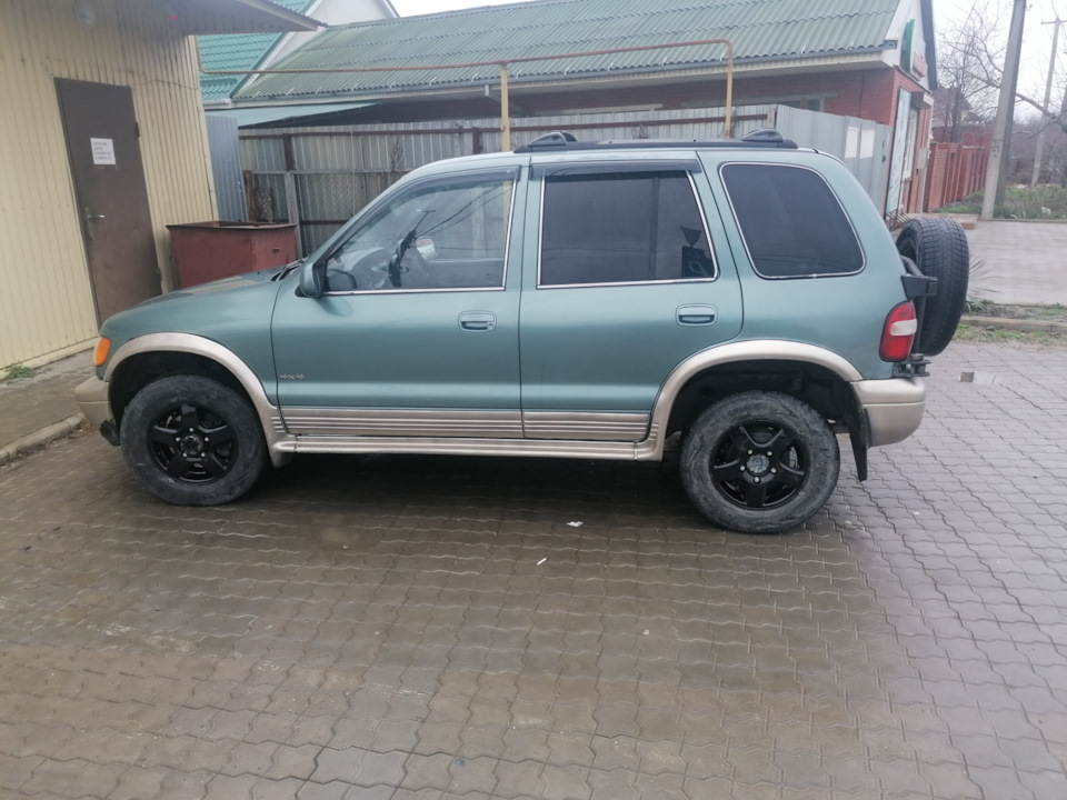 Замена дисков. — KIA Sportage (1G), 2 л, 2000 года | колёсные диски ...