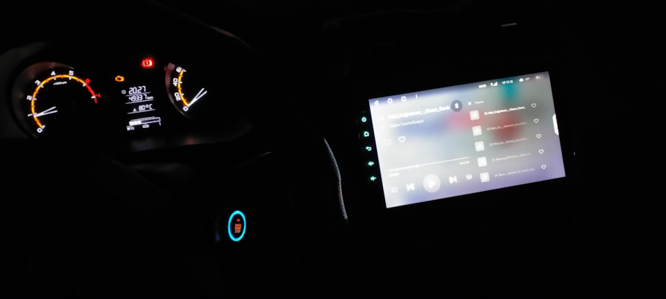 Кнопка СТАРТ СТОП ENGINE — Lada Гранта (2G) FL, 1,6 л, 2019 года ...