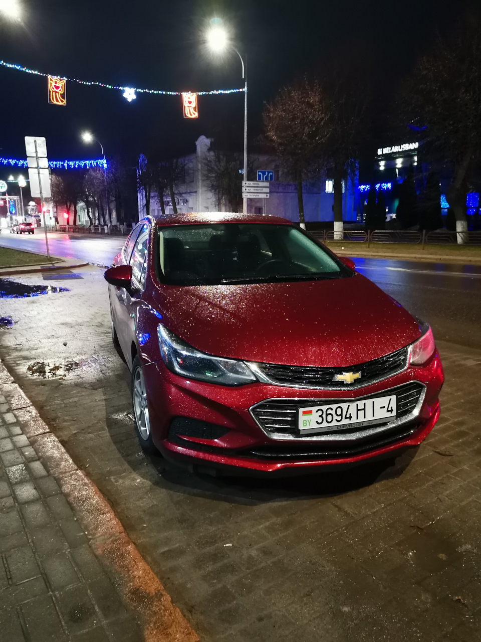 Зима — суровая пора — Chevrolet Cruze (2G), 1,4 л, 2016 года | наблюдение |  DRIVE2