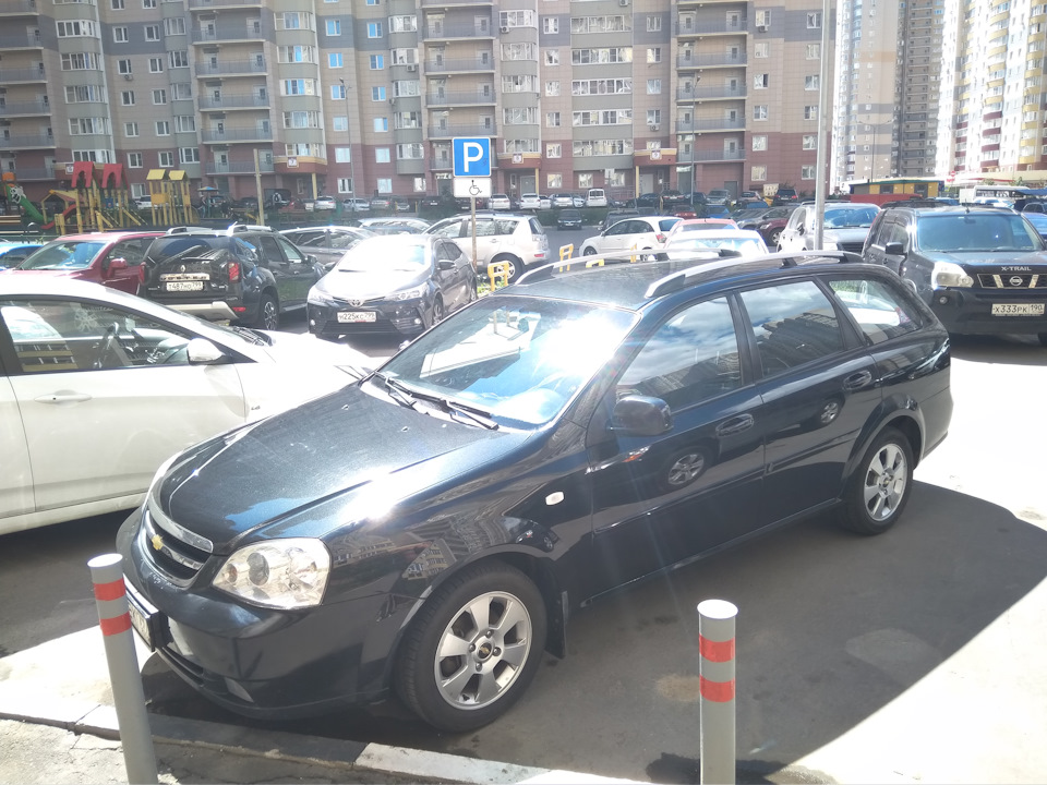 Полировка воском. — Chevrolet Lacetti SW, 1,6 л, 2010 года | мойка | DRIVE2
