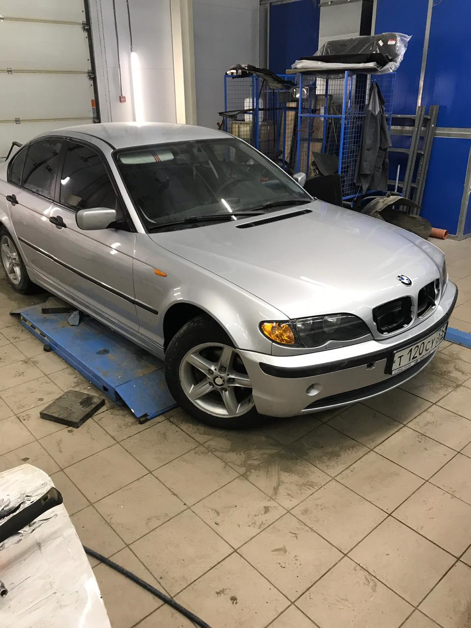 Покраска машины — BMW 3 series (E46), 2 л, 2002 года | своими руками |  DRIVE2