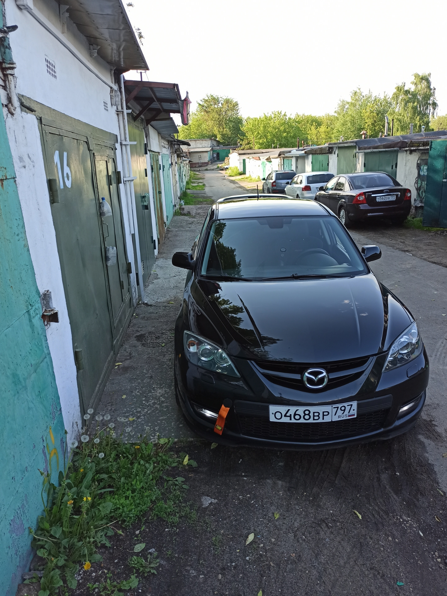 Отполировали, колесные диски, быстросъемы бампера — Mazda 3 MPS (1G), 2 ...