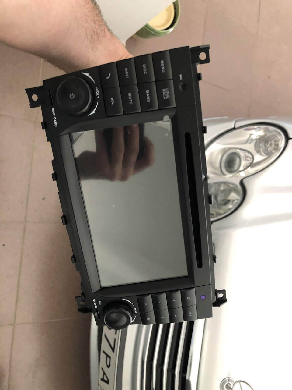 Андроид вместо штатной магнитолы — Mercedes-Benz C 55 AMG (W203), 5,5 л ...