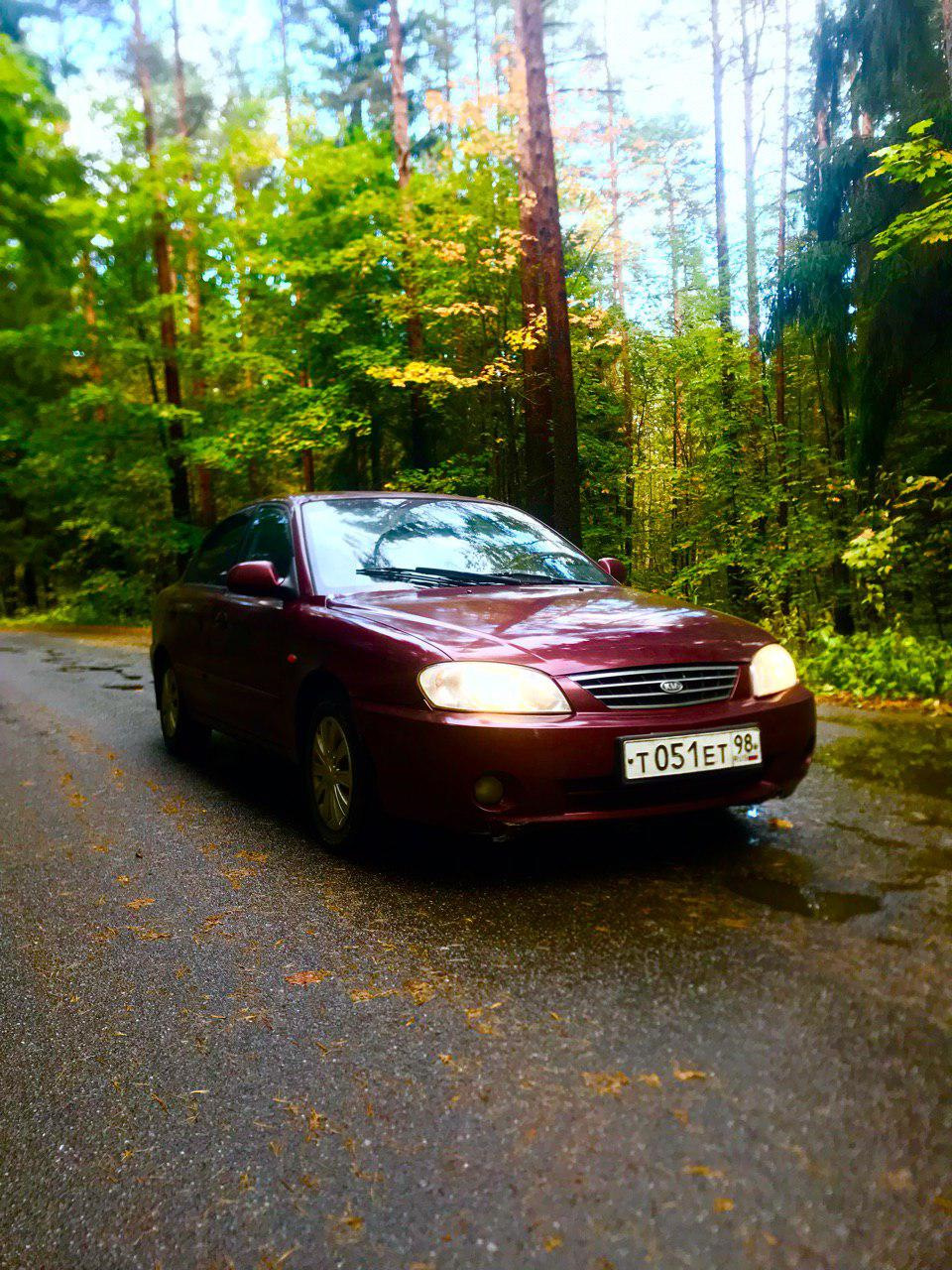 Свистит . — KIA Spectra, 1,6 л, 2008 года | просто так | DRIVE2