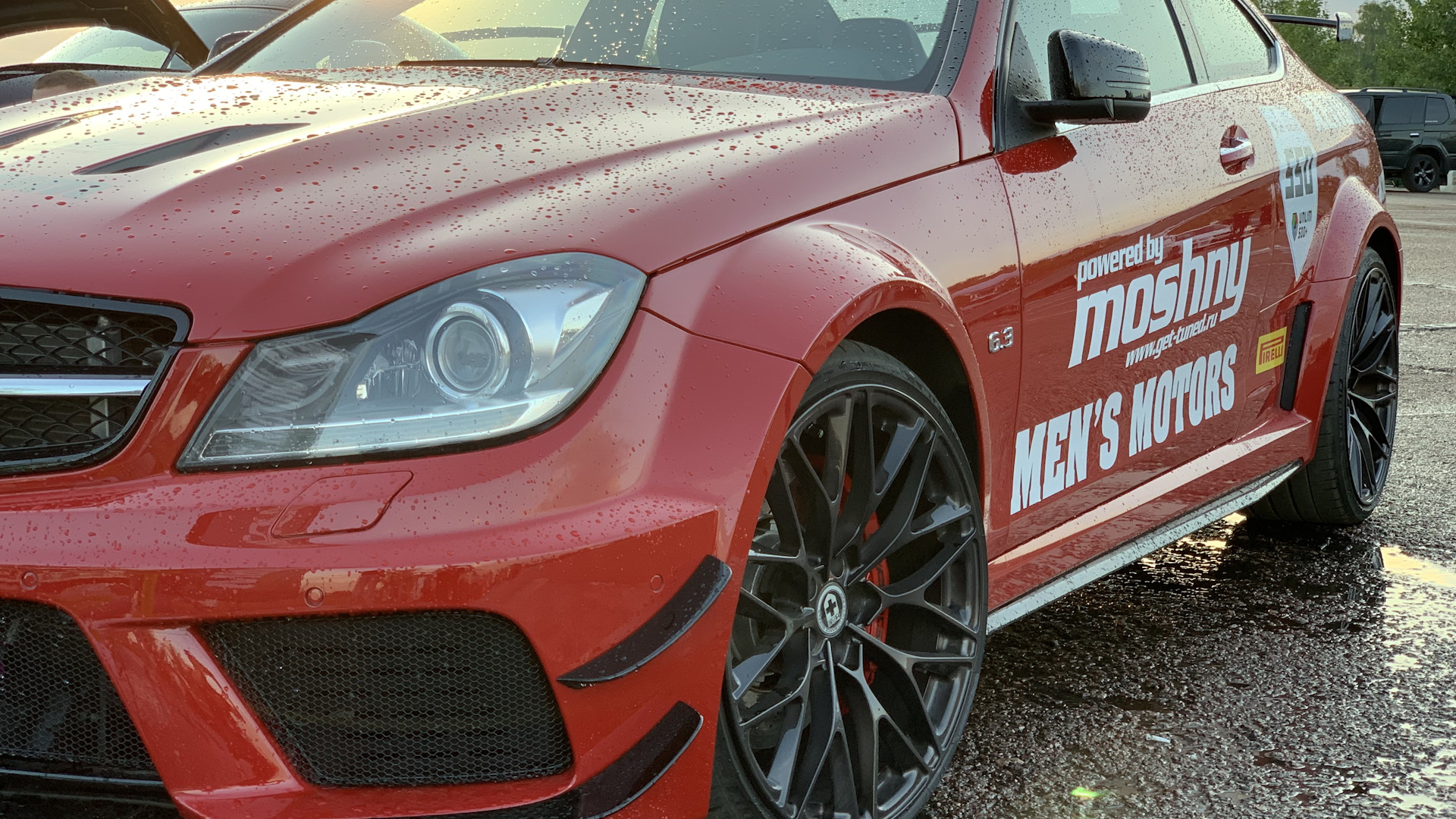 Mercedes-Benz C 63 AMG (W204) 6.2 бензиновый 2013 | Шаровая молния на DRIVE2