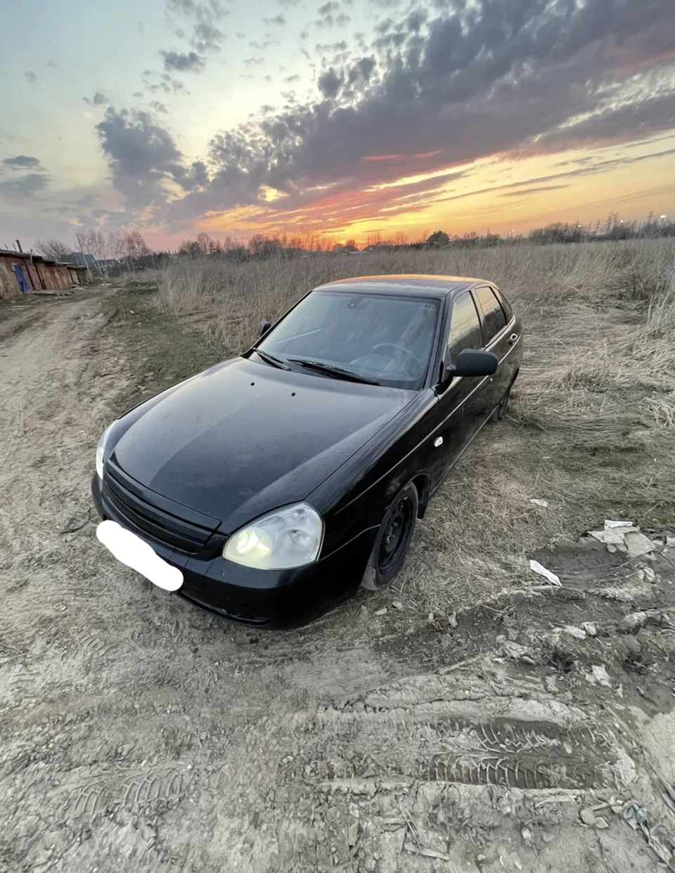 Лето прошло — Lada Приора хэтчбек, 1,6 л, 2009 года | просто так | DRIVE2