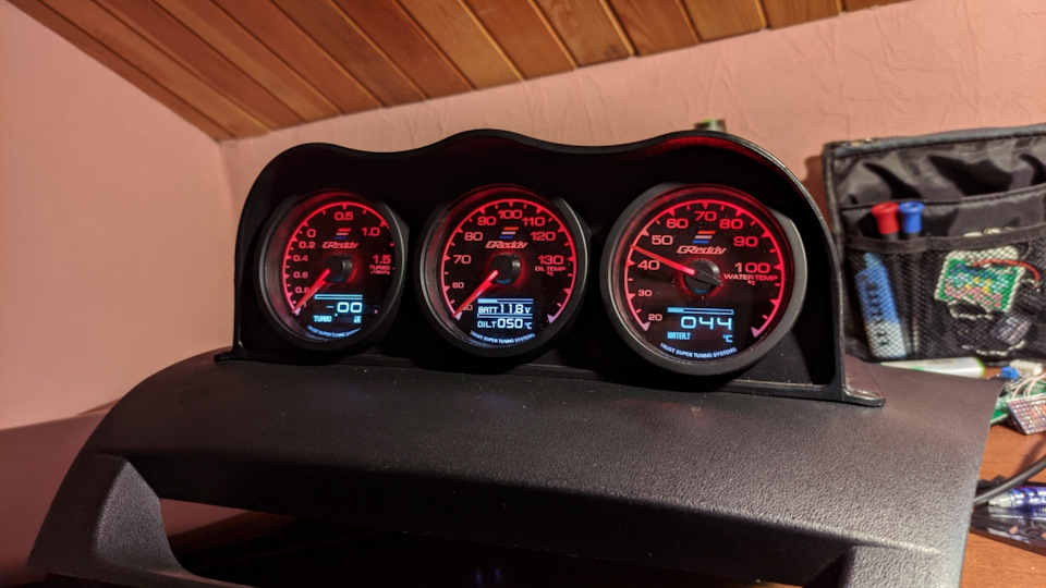 Датчики Greddy Multi D/A Gauges Style) — Mazda RX-8, 2,5 л, 2005 года ...