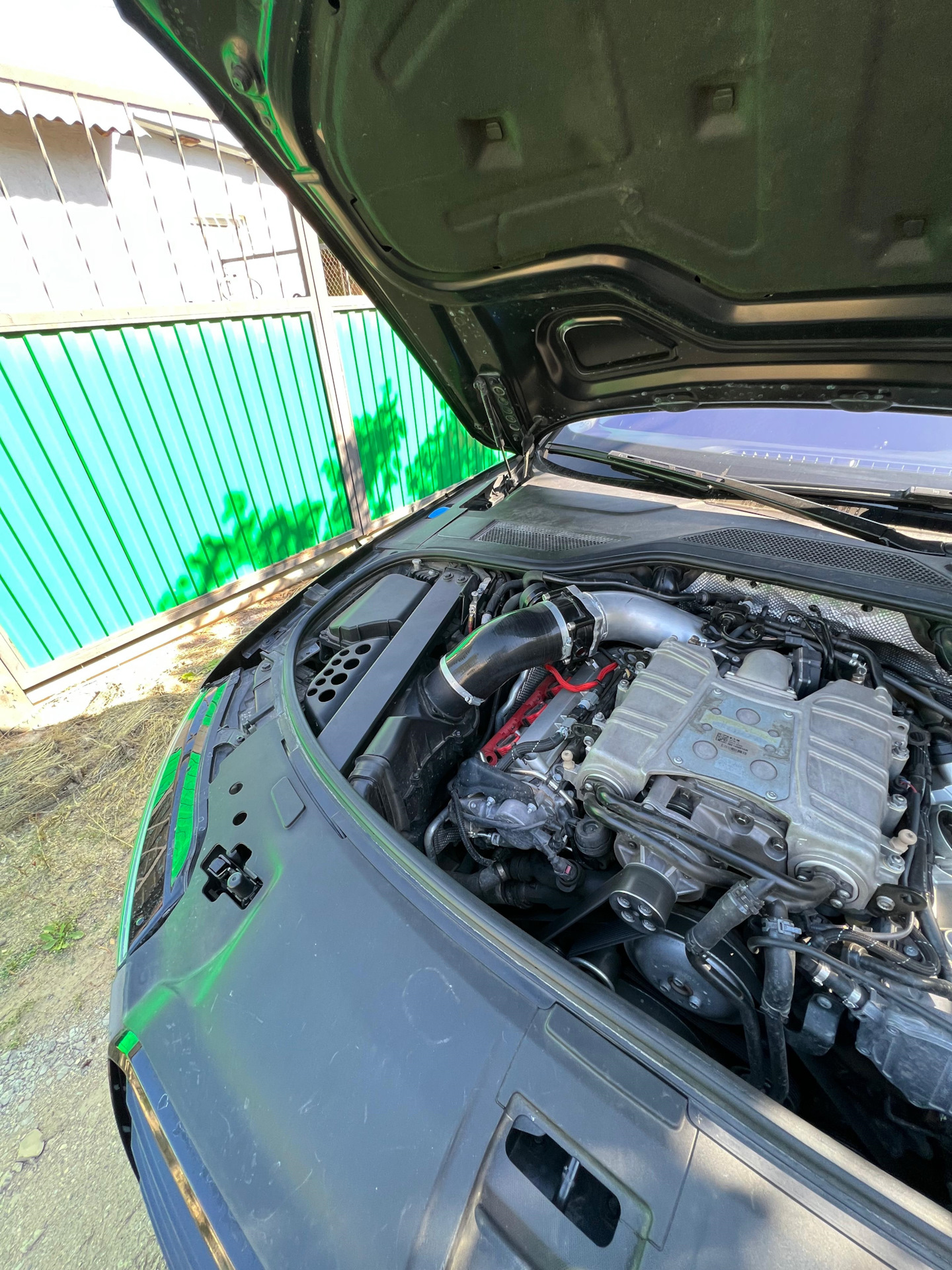 Прошивка Apr Ultracharged + Дросель 84 mm + Custom Inlet — Audi A8 (D4 ...