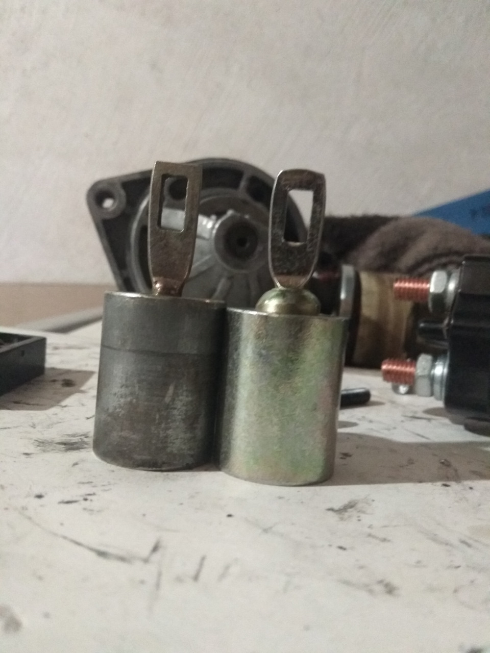 Решил сравнить якоря, старый повыше. — Lada 2120 Надежда