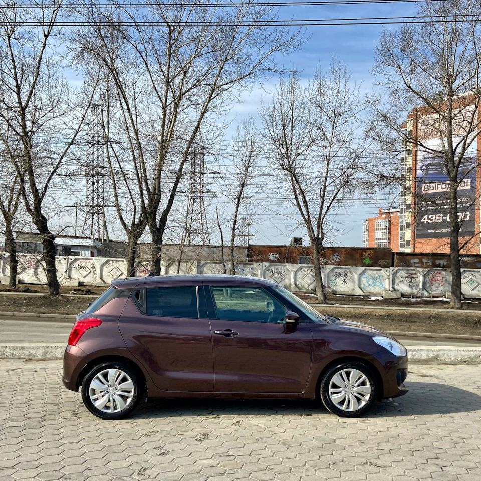 Про возвращение к стоку, или откат назад, но не деградация — Suzuki Swift  (4G), 1,2 л, 2017 года | шины | DRIVE2