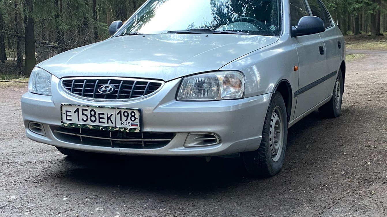 Hyundai Accent (2G) 1.5 бензиновый 2007 | Это ракета?Это самолёт? на DRIVE2